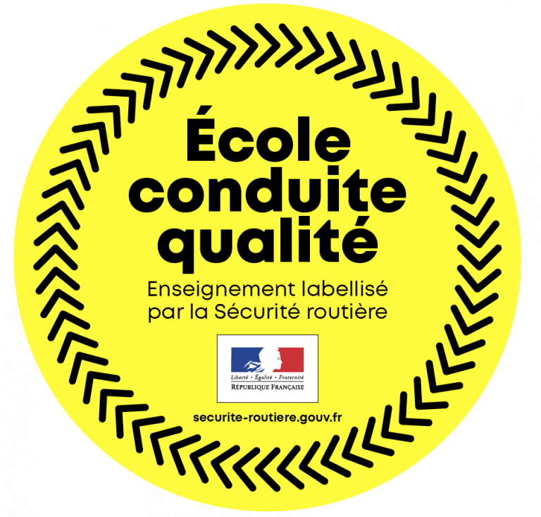 Label Auto-école de Qualité - Auto-école Pole Position Dreux